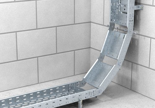 Curva Vertical Ajustável para Eletrocalha RKS Magic