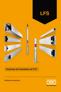 LFS - Sistemas de Canaletas de PVC - OBO Bettermann-1